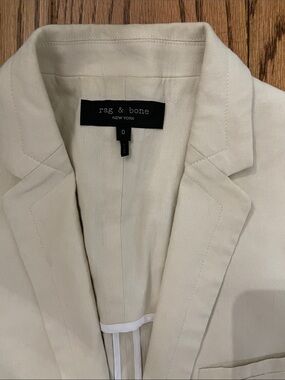 rag & bone Off-White Tailored Blazer